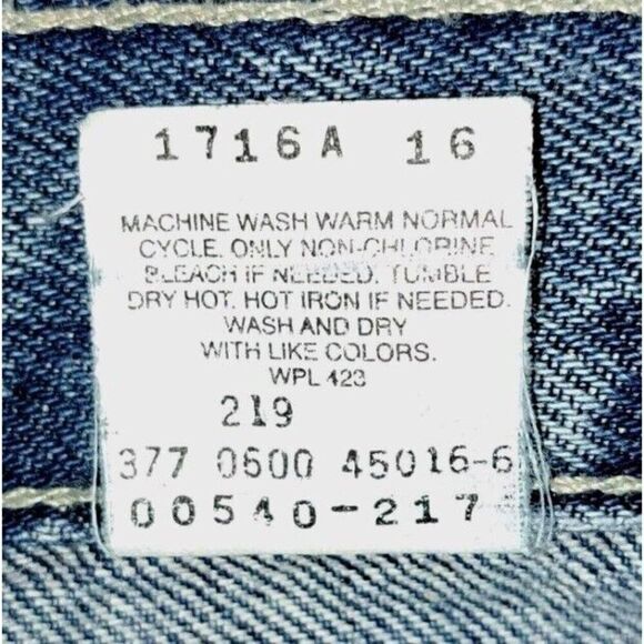 Levi Strauss 540 Men's Blue Relaxed Fit Jeans 36x30 - Picture 5 of 5